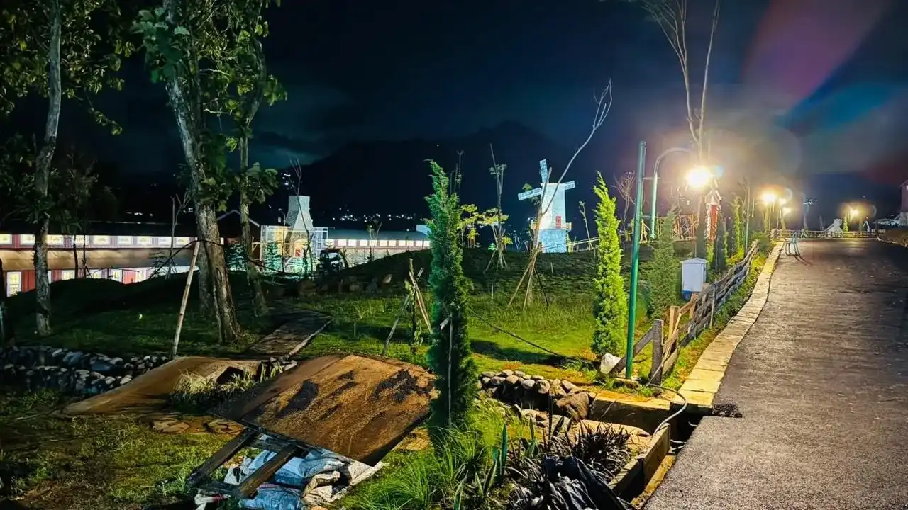 View villa dari kavling The Hanjawong