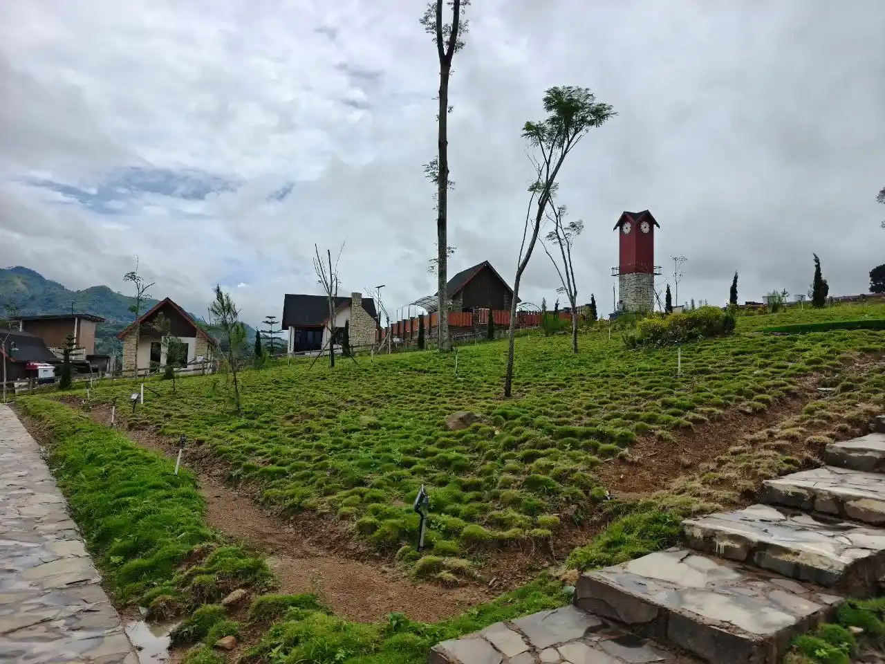 Foto drone seluruh kawasan