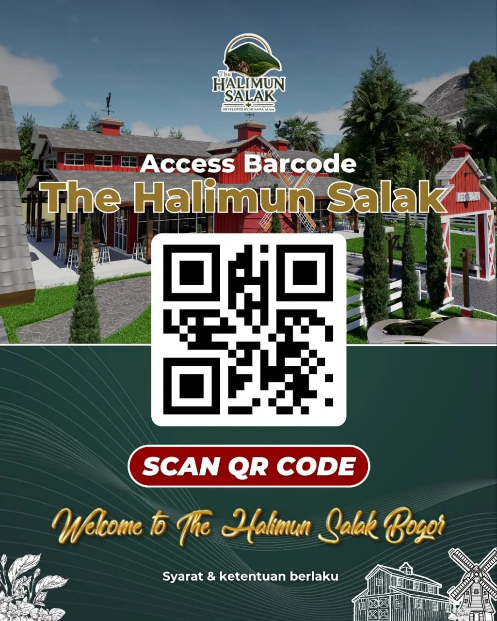 Promo QR The Halimun Salak