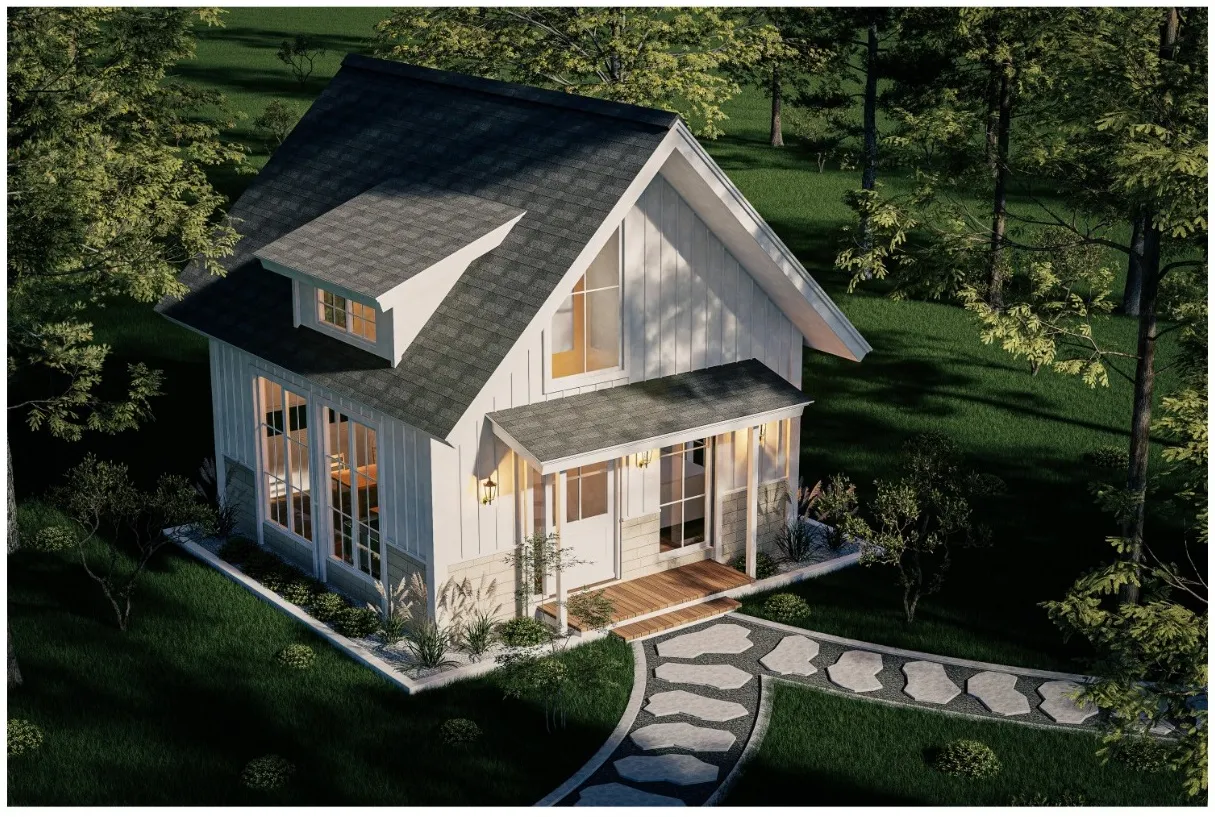 Perspektif Villa Tipe D The Halimun Salak Bogor Selatan