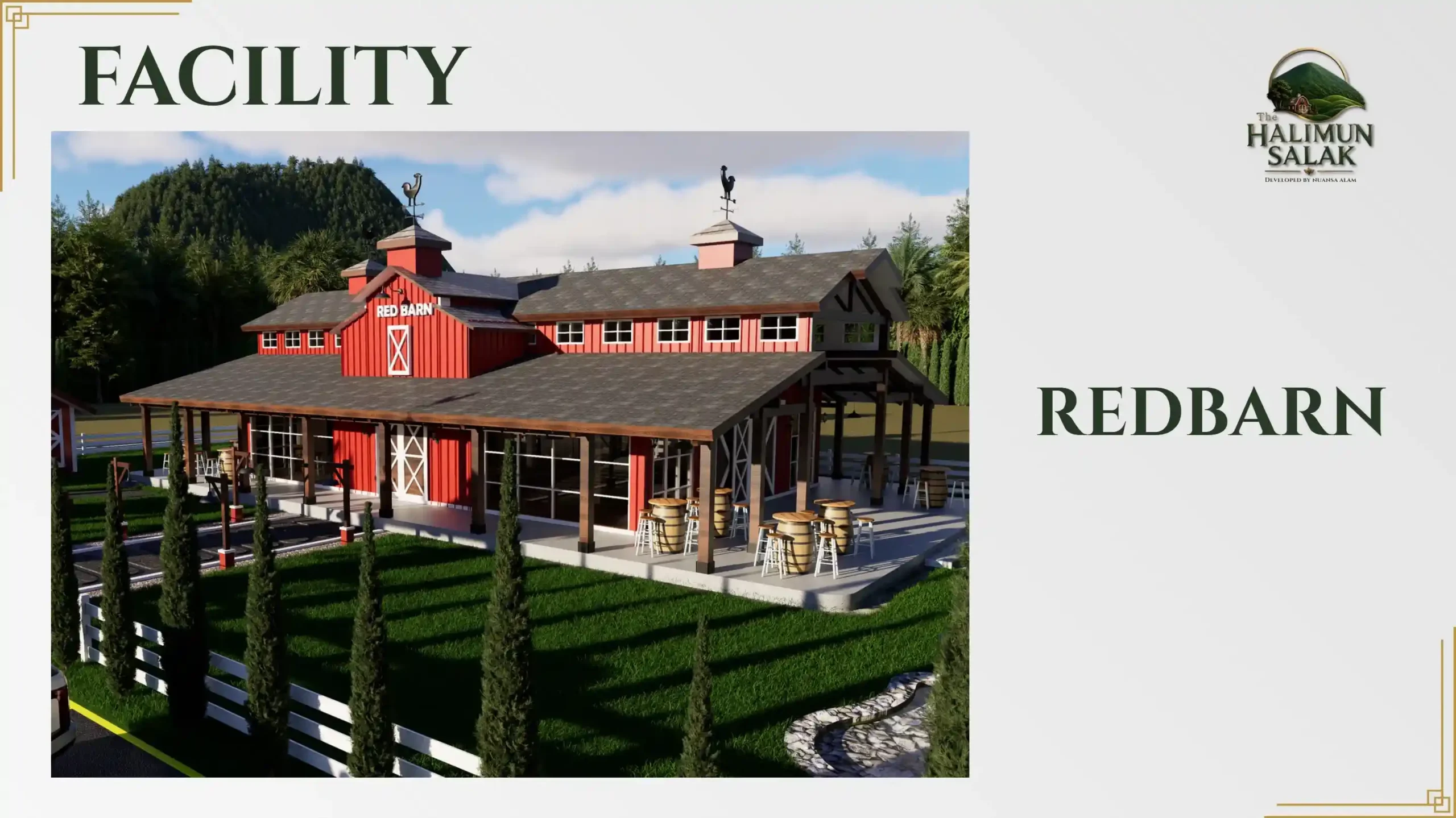 Red Barn Cafe dan resto premium The Halimun Salak Bogor